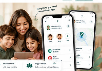 Hayat Family for Parents dashboard preview