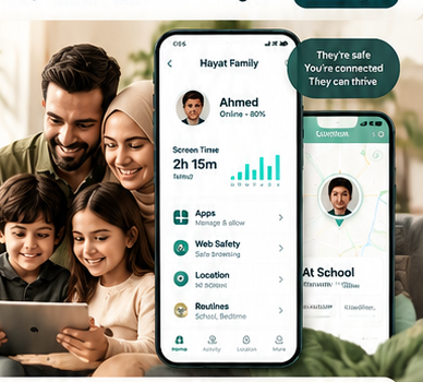 Hayat Family Active Family Protection Mockup