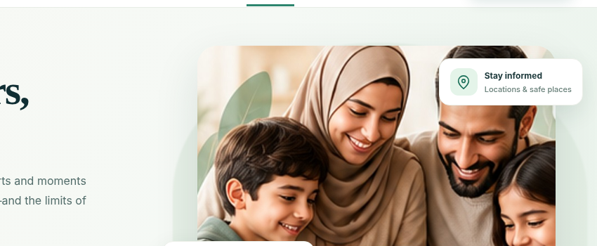 Hayat Family safety hub guidance preview
